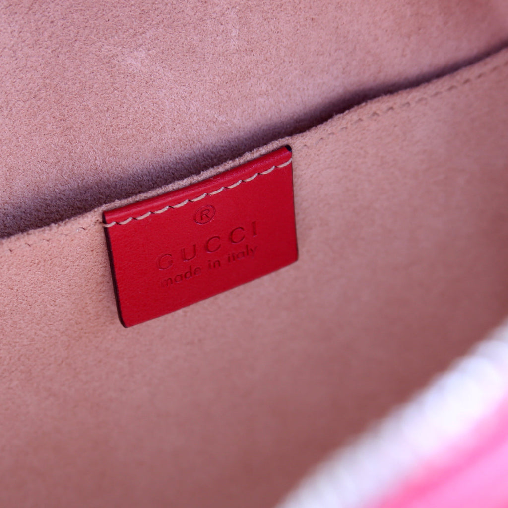 Gucci 476671 Marmont Backpack Red