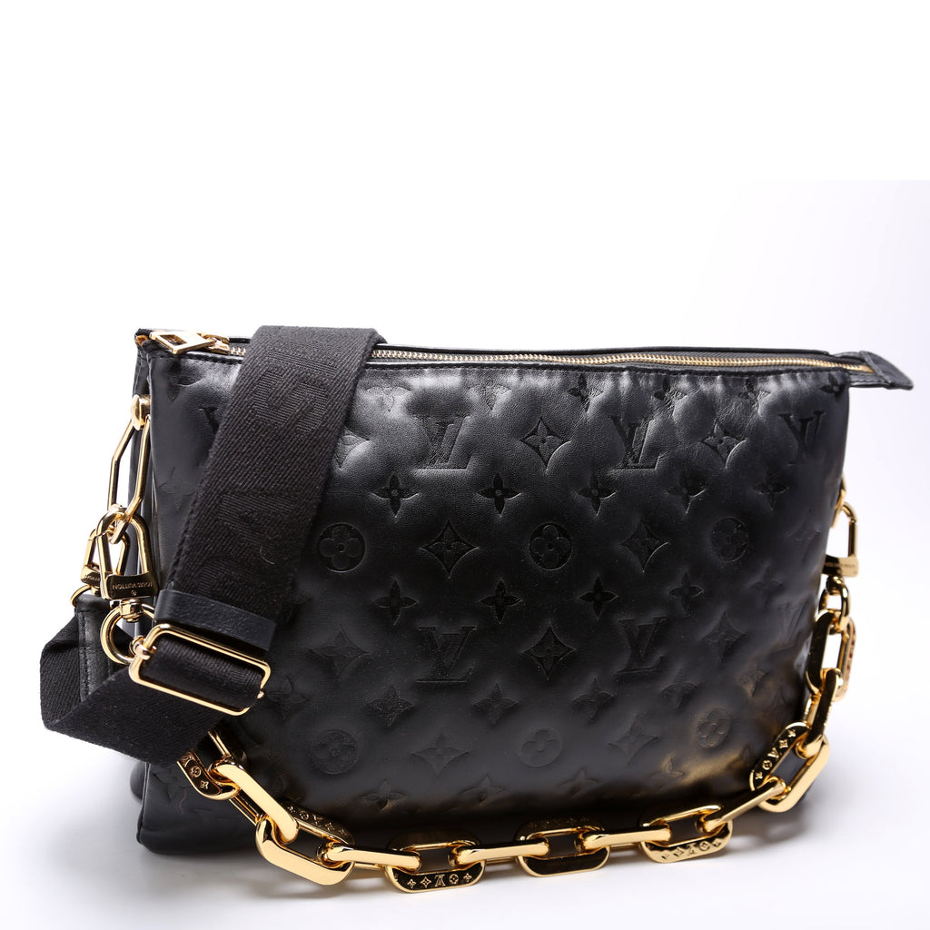 Coussin MM Lambskin Black