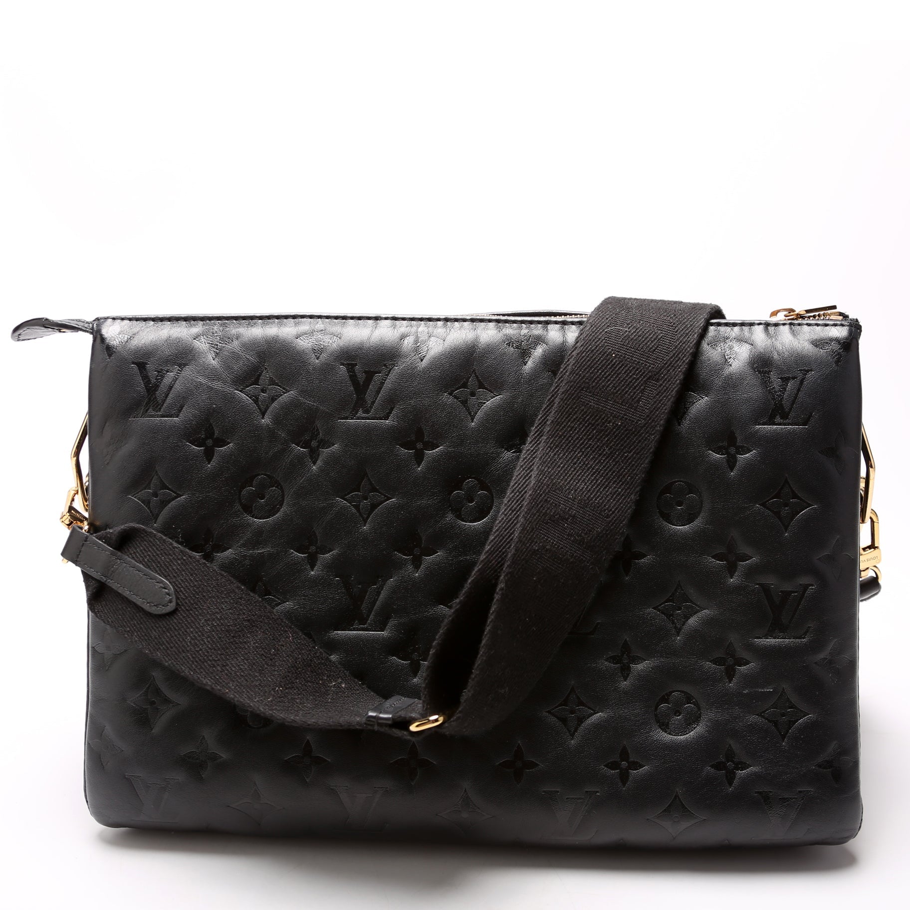 Coussin MM Lambskin Black