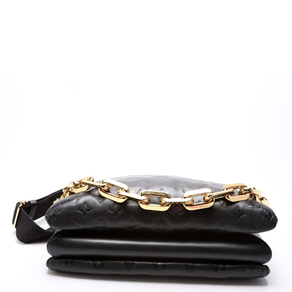 Coussin MM Lambskin Black