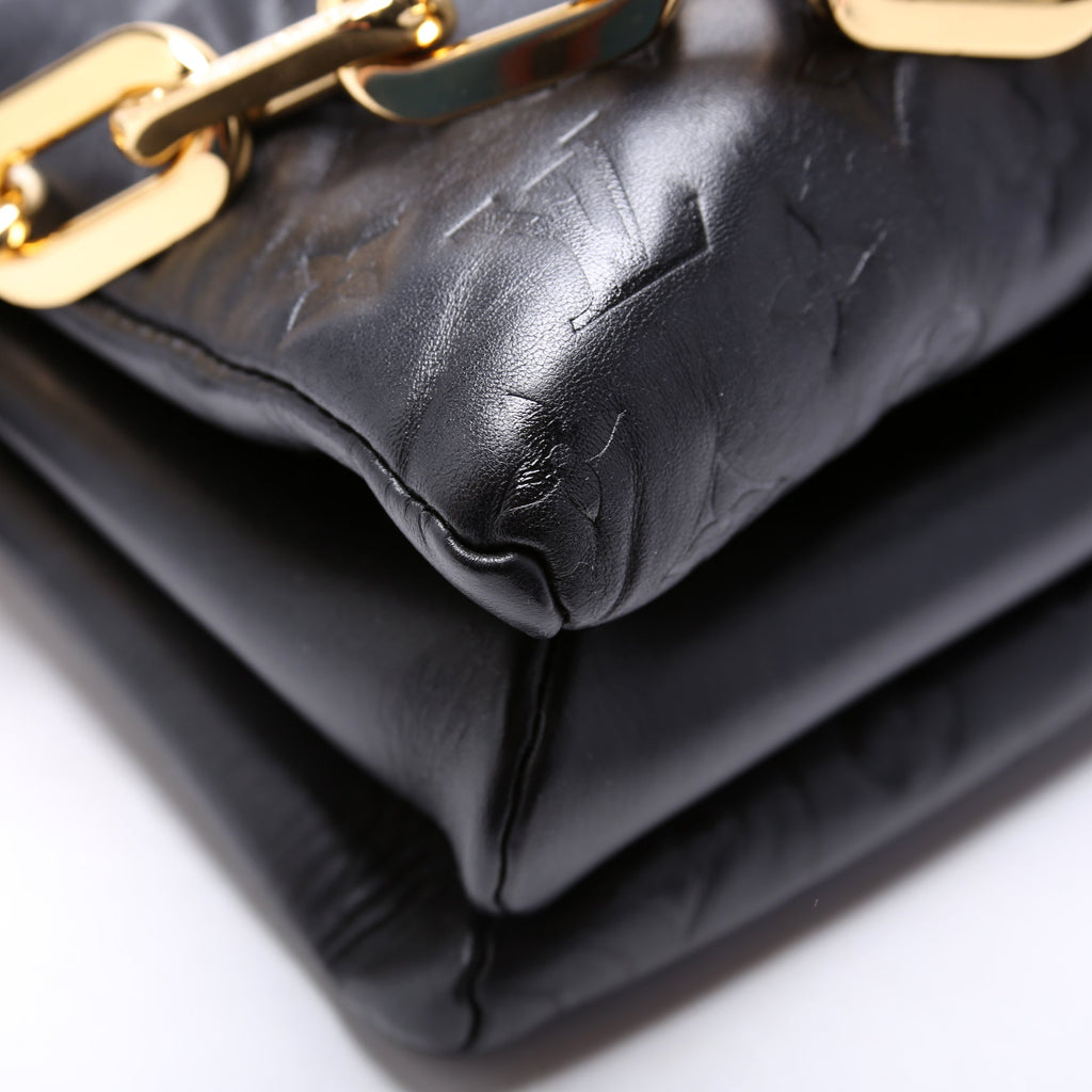 Coussin MM Lambskin Black