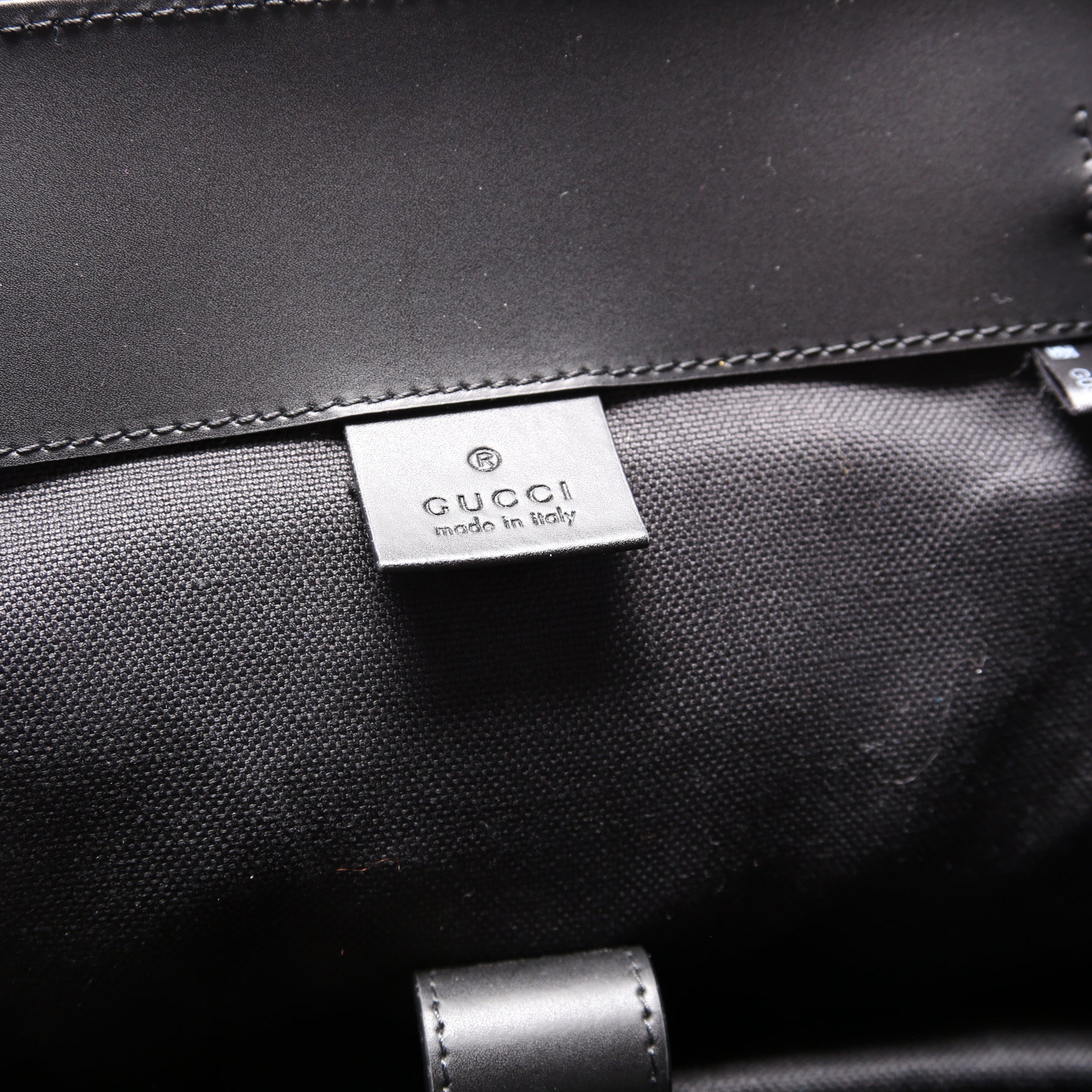 495563 GG Supreme Backpack Black