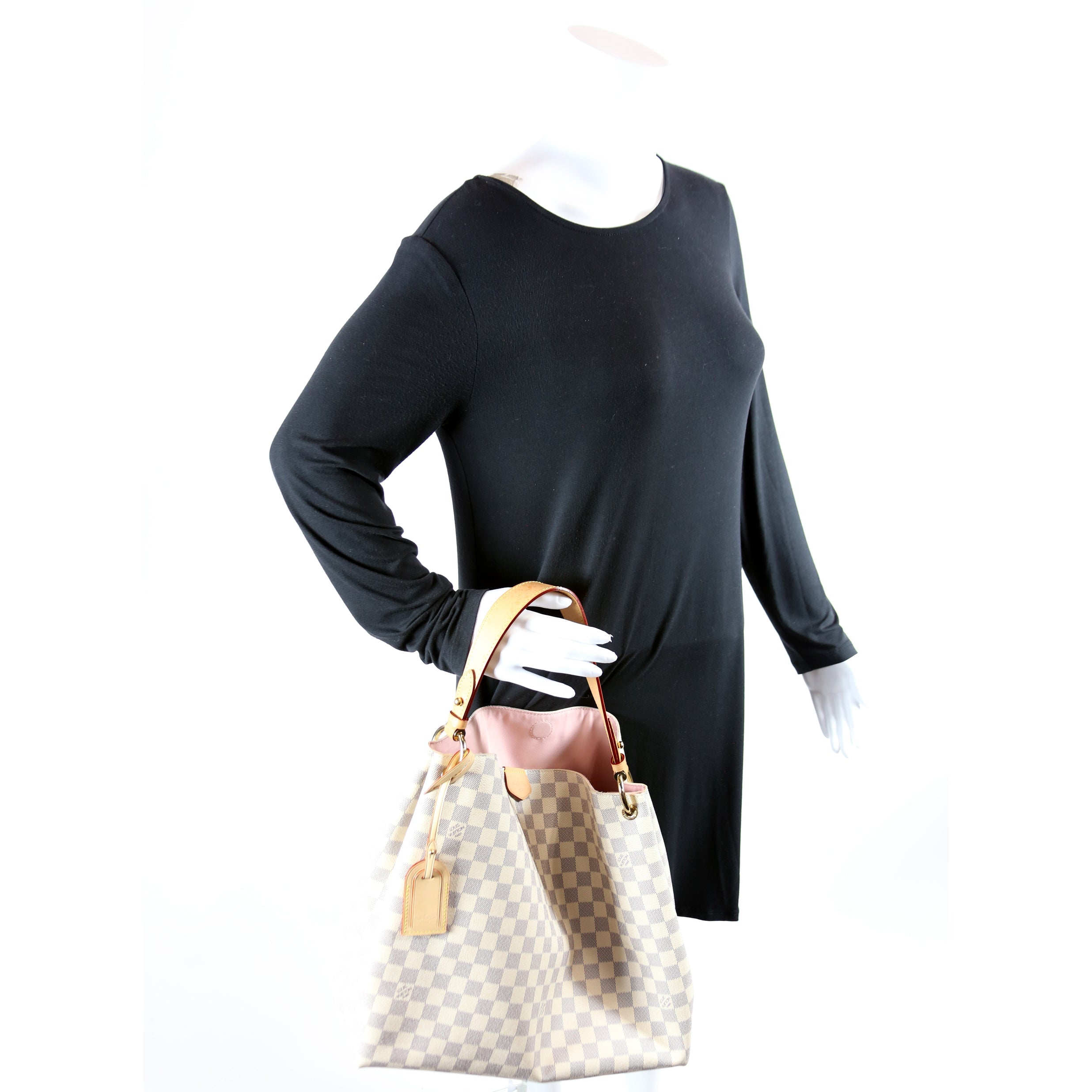Graceful MM Damier Azur