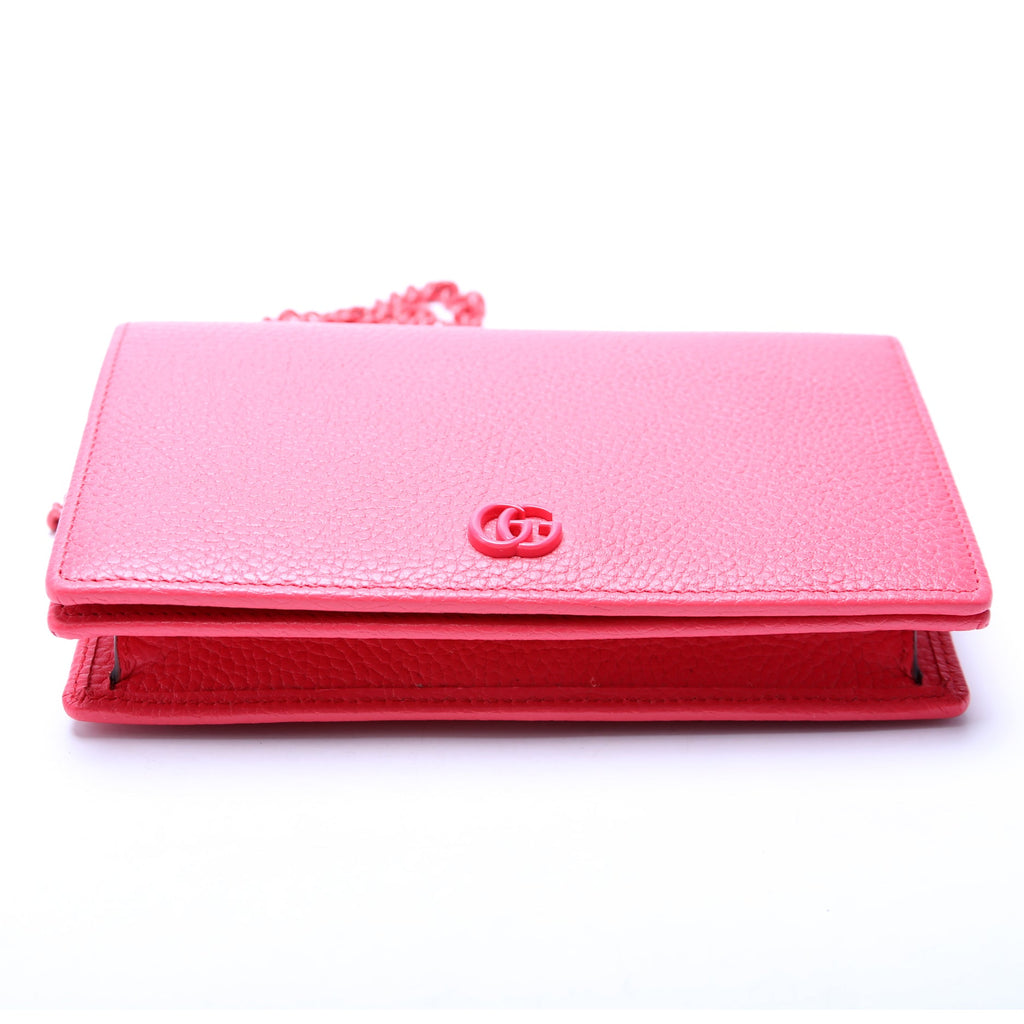 497985 Marmont Mini Chain Bag Pink
