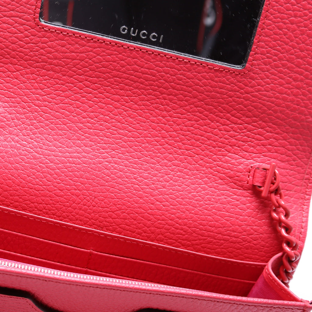 497985 Marmont Mini Chain Bag Pink
