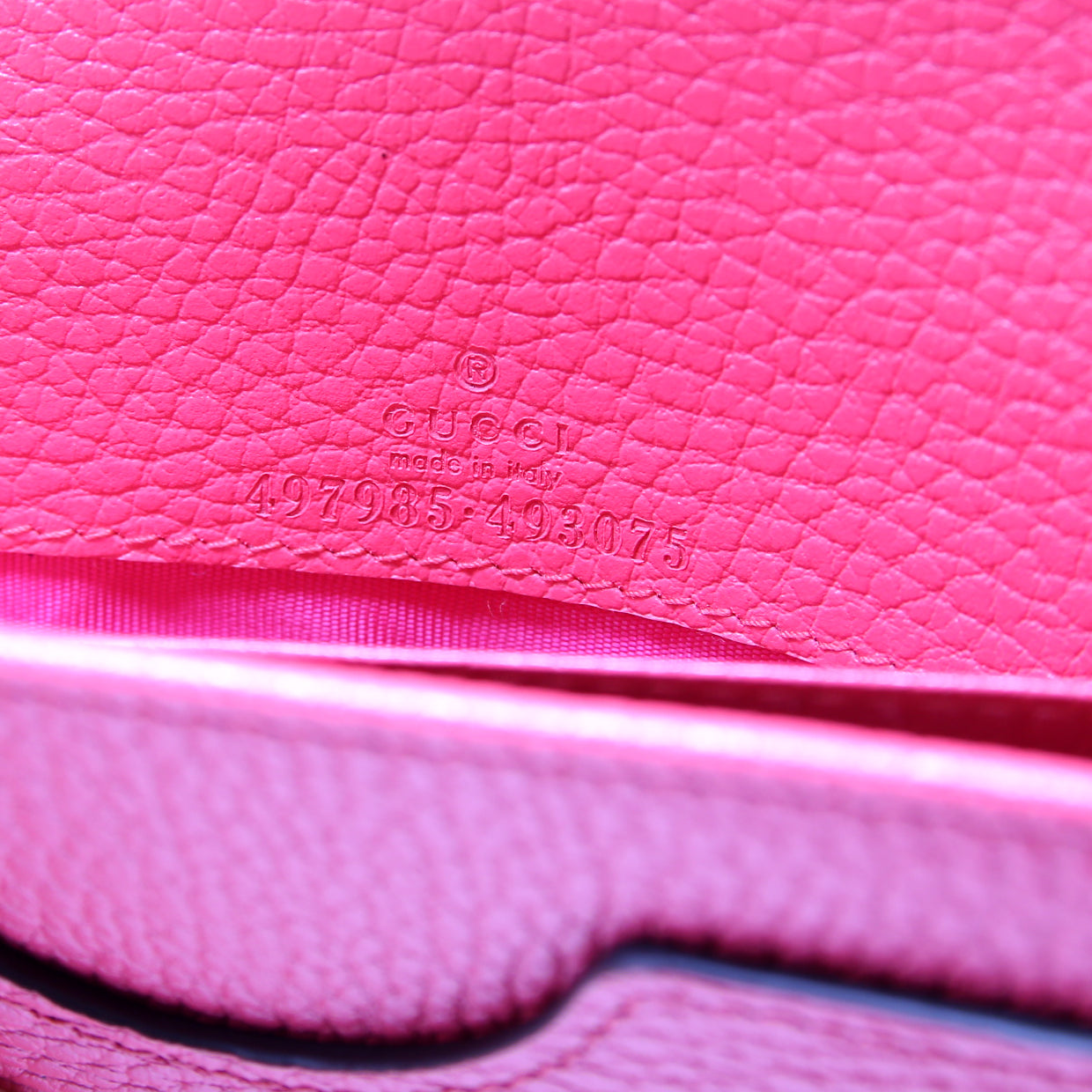 497985 Marmont Mini Chain Bag Pink