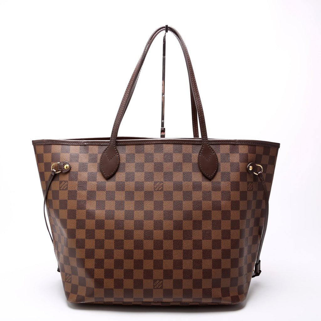 Neverfull W/Wallet MM Damier Ebene Pink