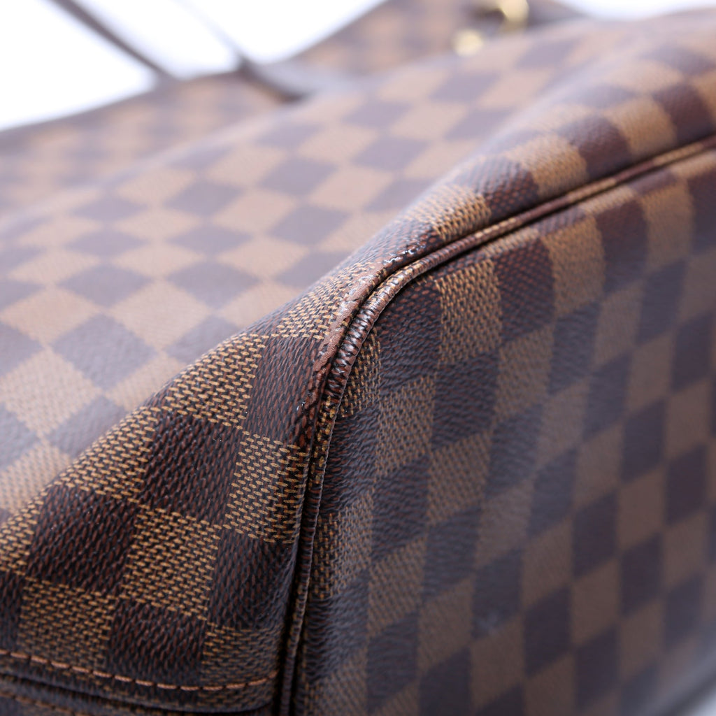 Neverfull W/Wallet MM Damier Ebene Pink