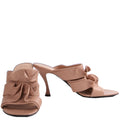 Ruched Sandal Heels Size 40
