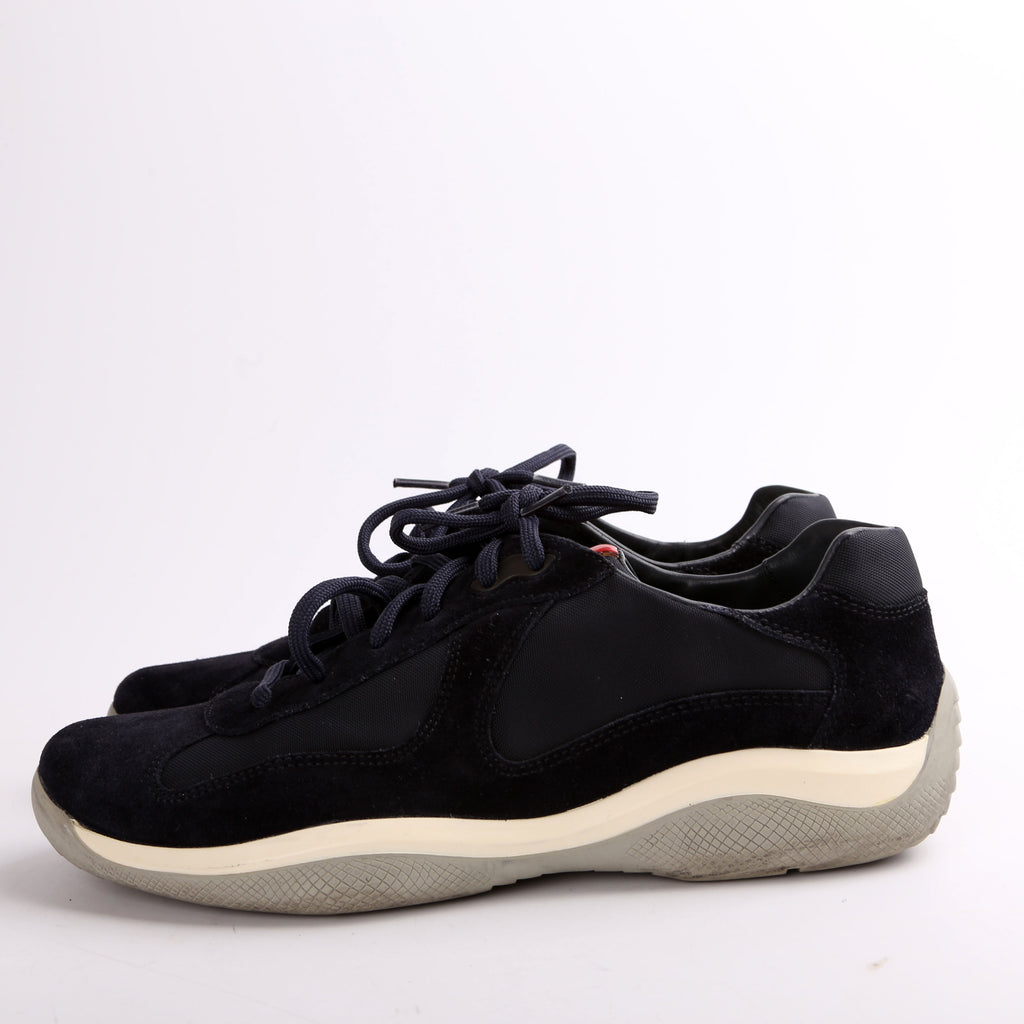 Prada America's Cup Suede Sneakers Men's Size 5(Womens Size 37)