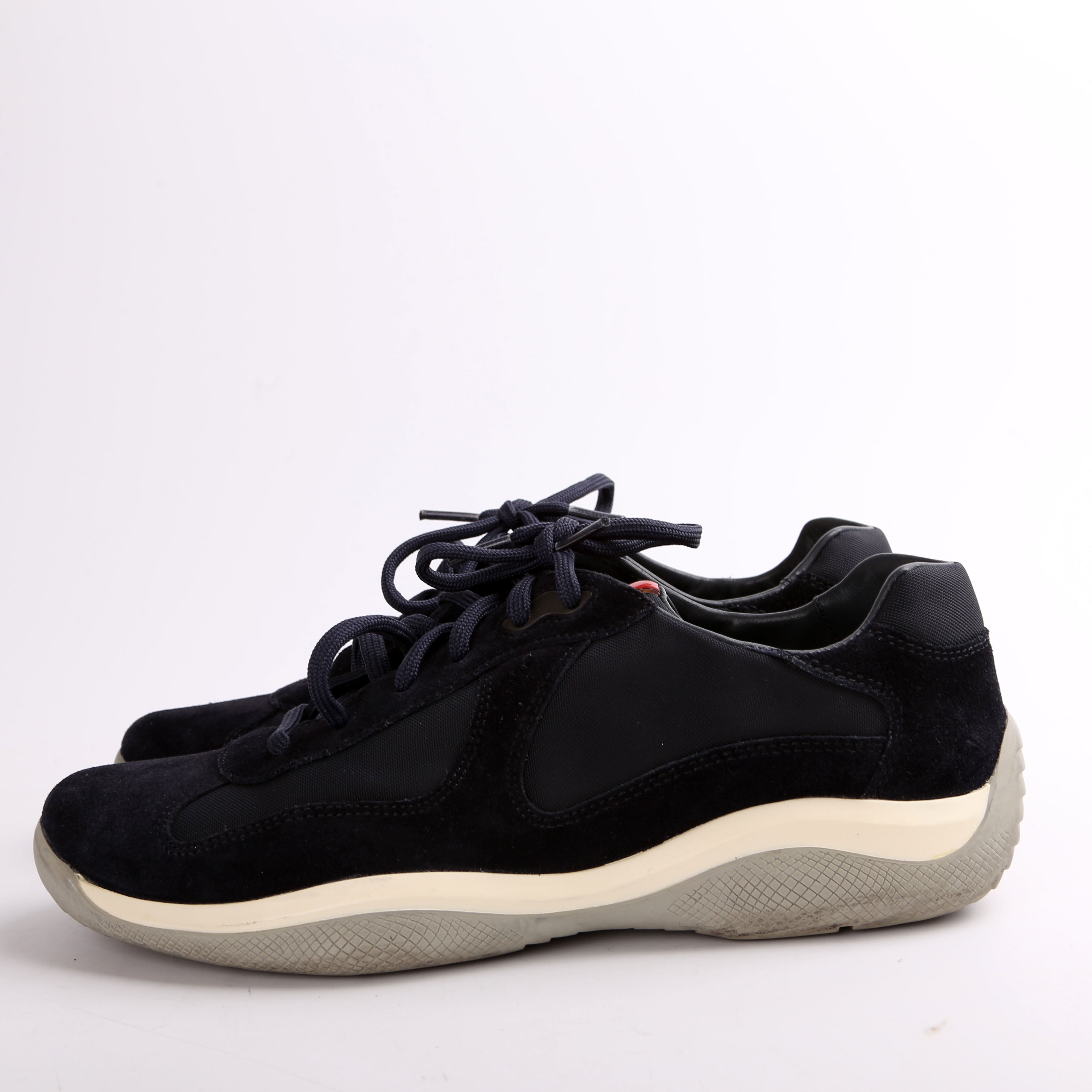 Prada America's Cup Suede Sneakers Men's Size 5(Womens Size 37)