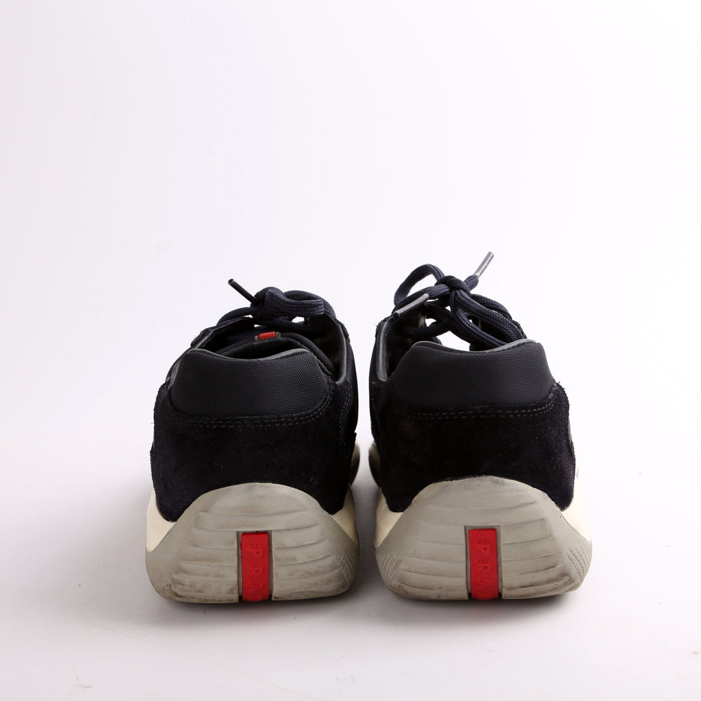 Prada America's Cup Suede Sneakers Men's Size 5(Womens Size 37)