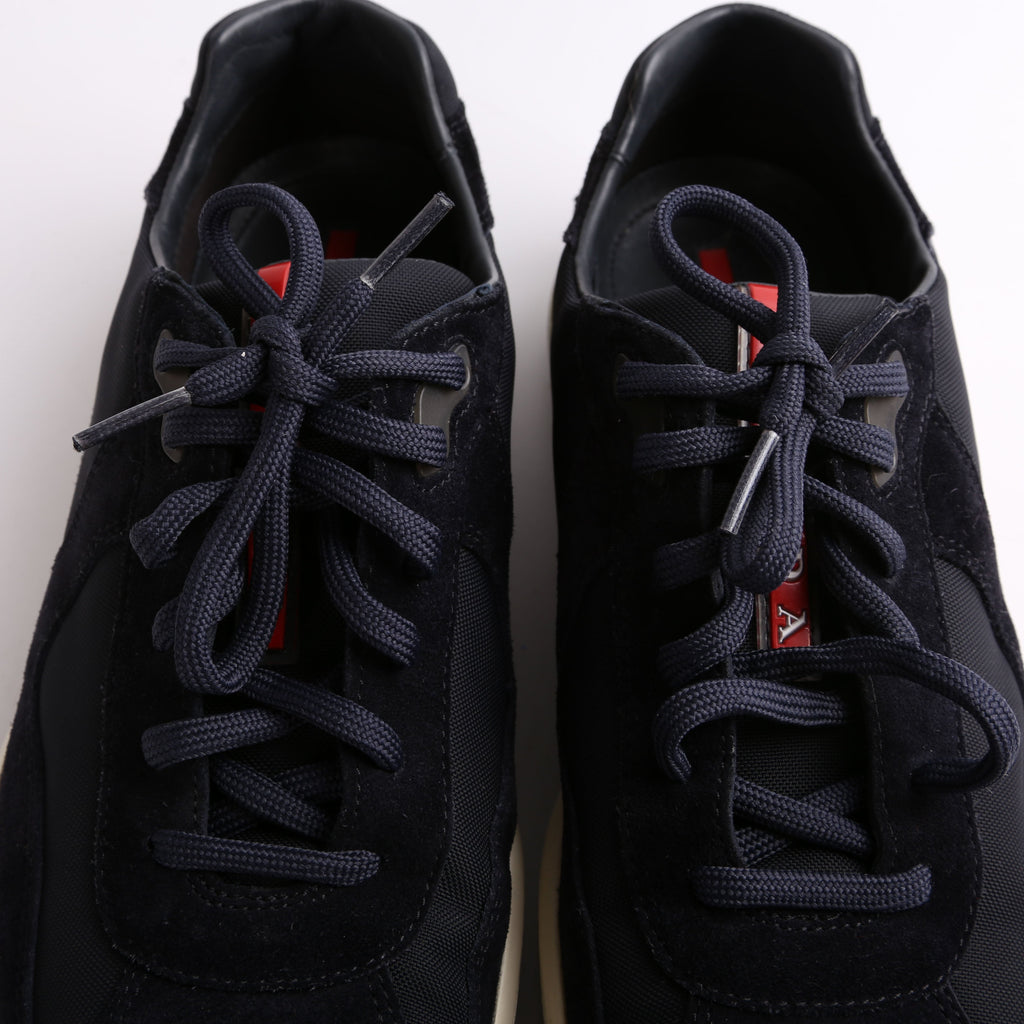 Prada America's Cup Suede Sneakers Men's Size 5(Womens Size 37)
