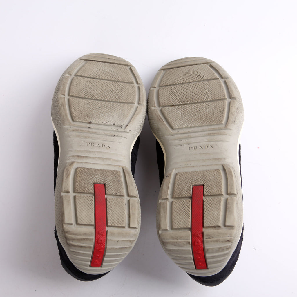 Prada America's Cup Suede Sneakers Men's Size 5(Womens Size 37)