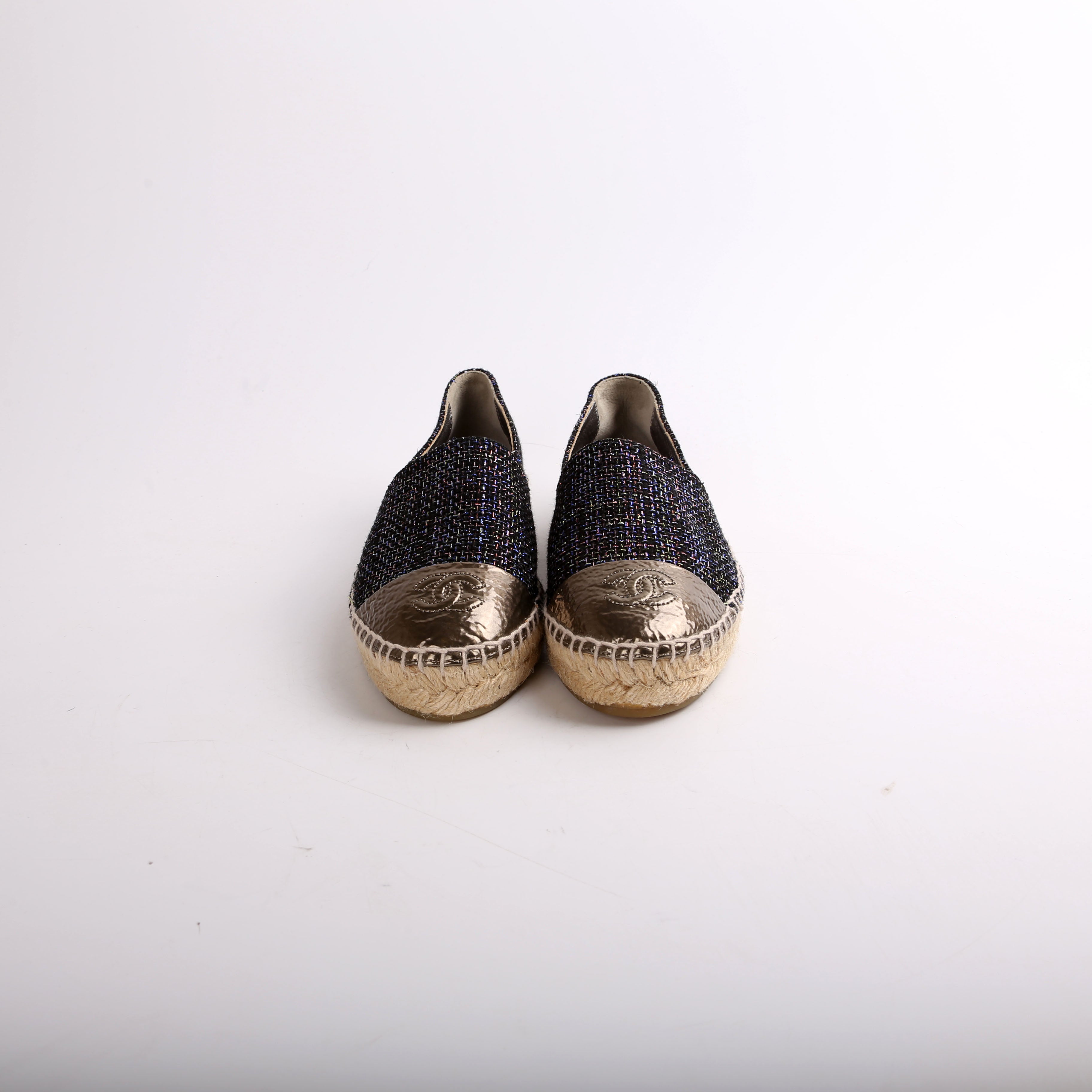Tweed CC Espadrilles Size 36
