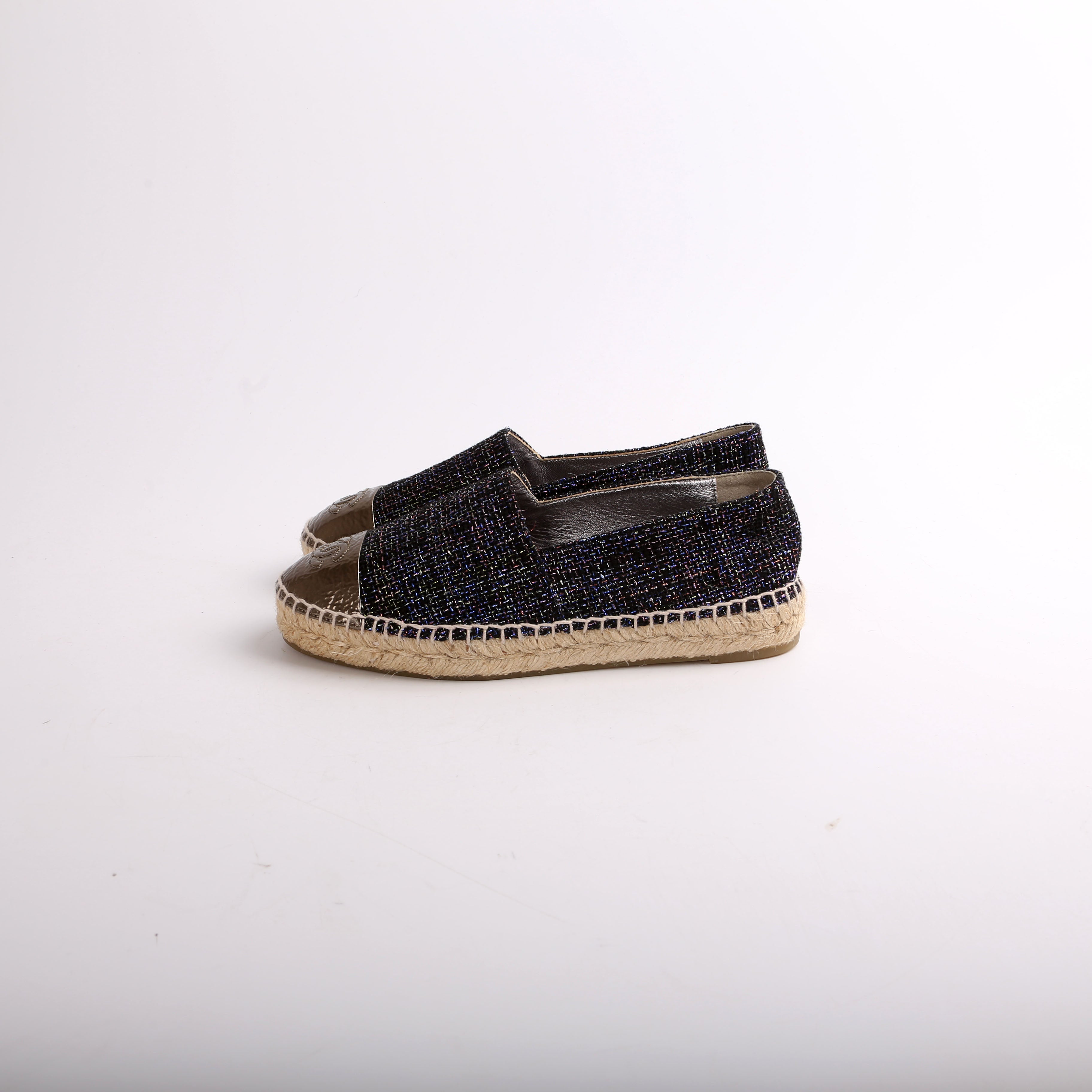 Tweed CC Espadrilles Size 36