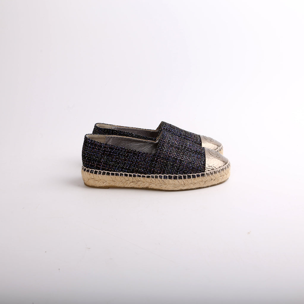 Tweed CC Espadrilles Size 36