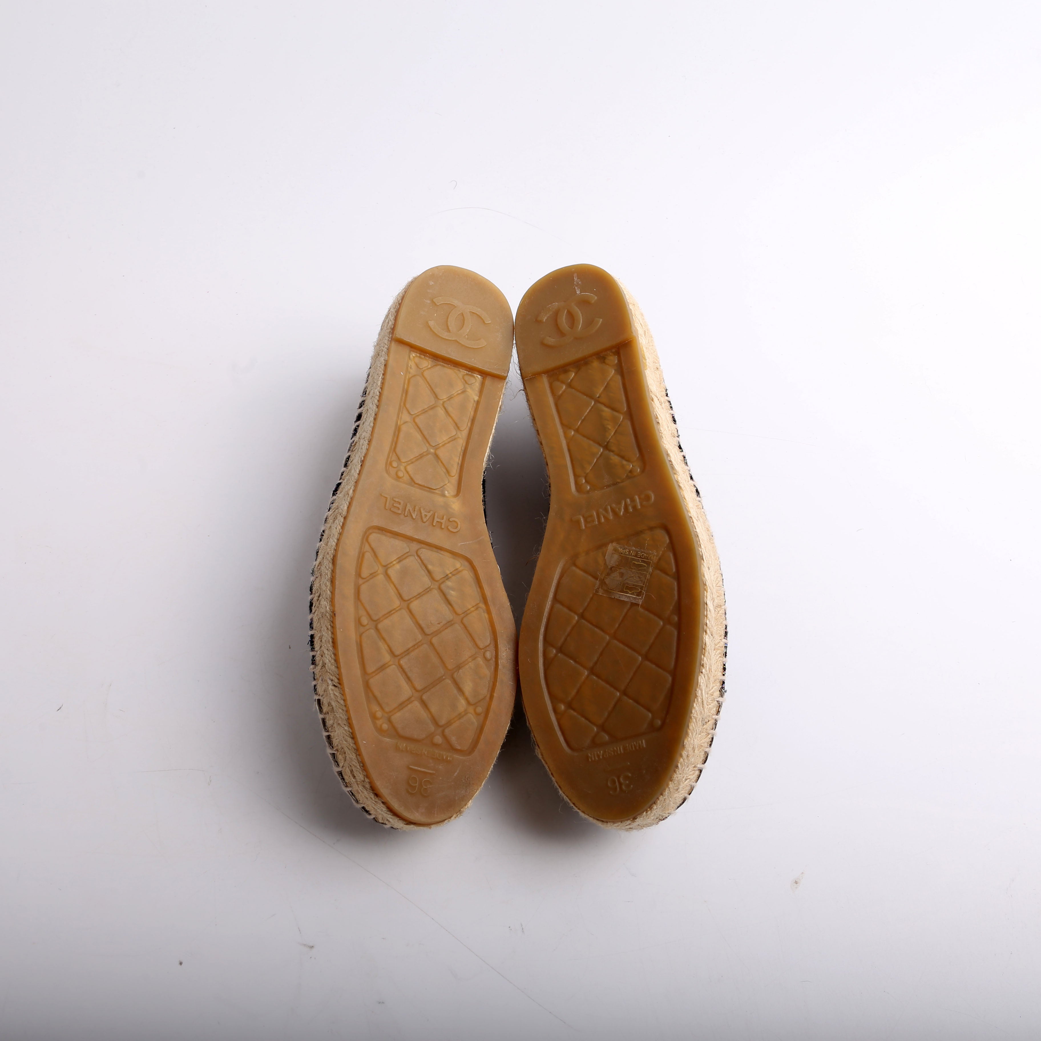 Tweed CC Espadrilles Size 36