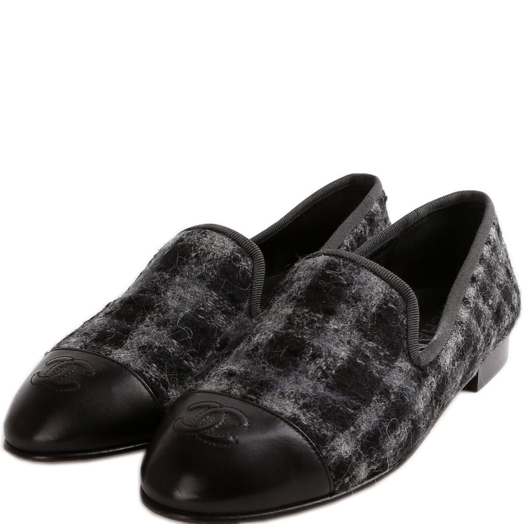 CC Tweed Loafers Size 36