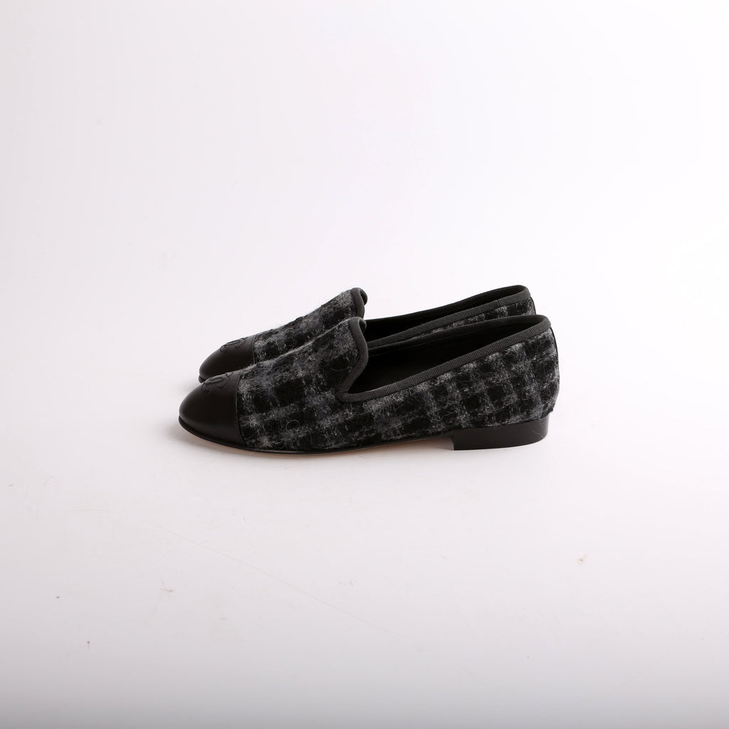 CC Tweed Loafers Size 36
