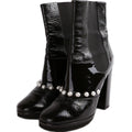 Patent Pearl CC Booties Size 38