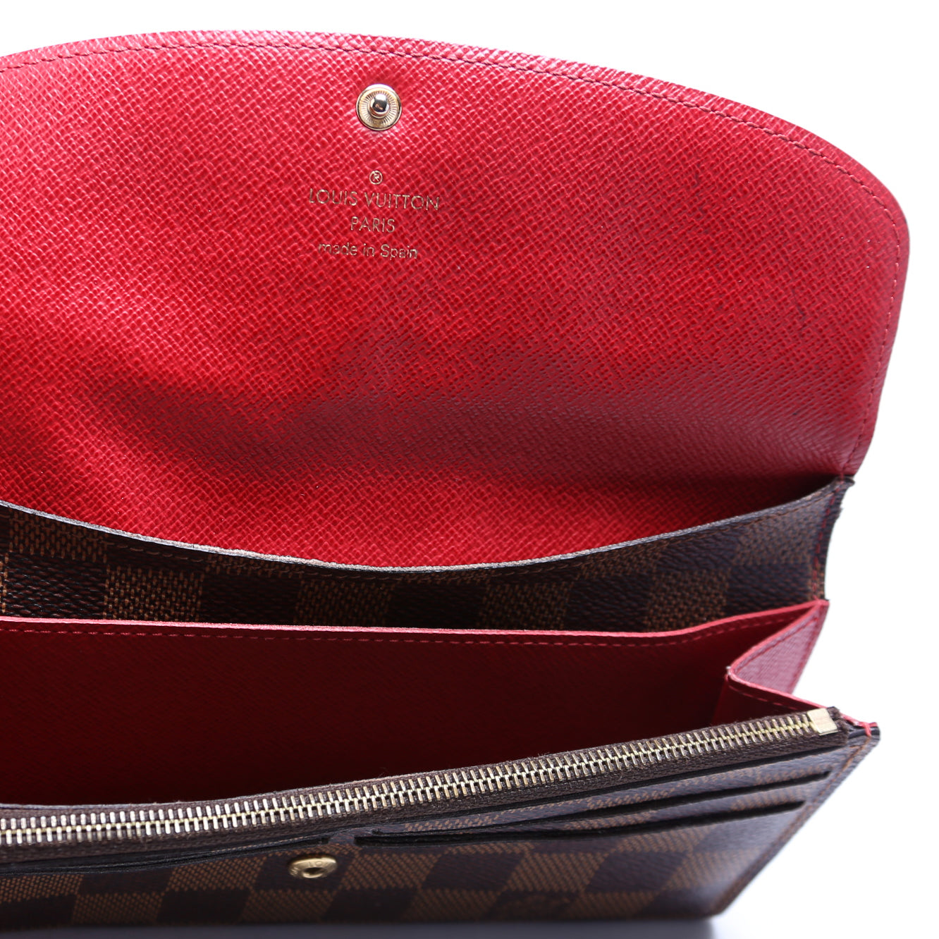 Emilie Wallet Damier Ebene