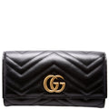 443436 Marmont Continental Wallet Black
