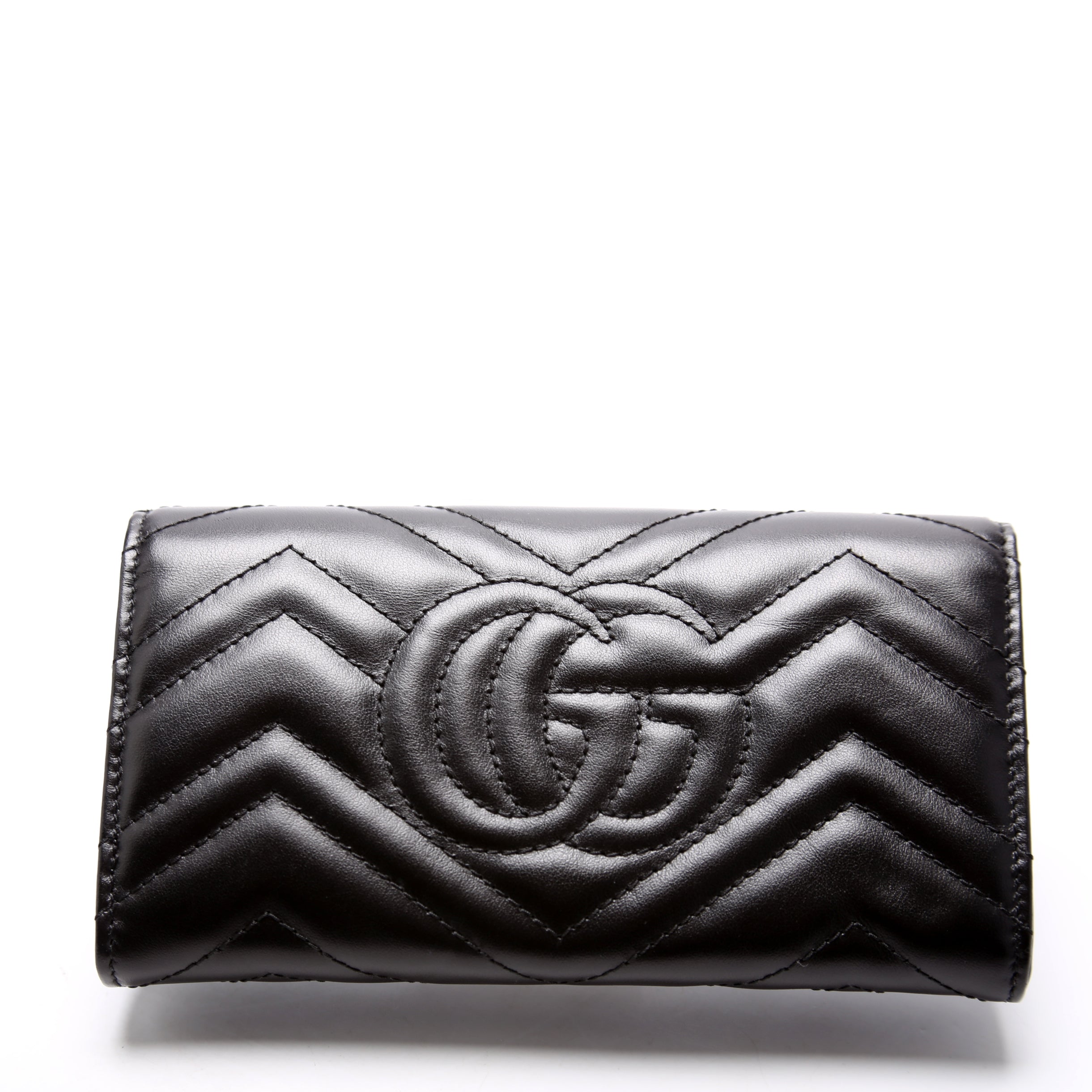 443436 Marmont Continental Wallet Black