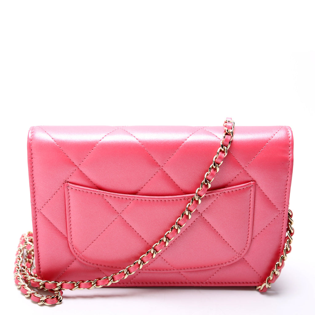 WOC Pearl CC Lambskin Pink