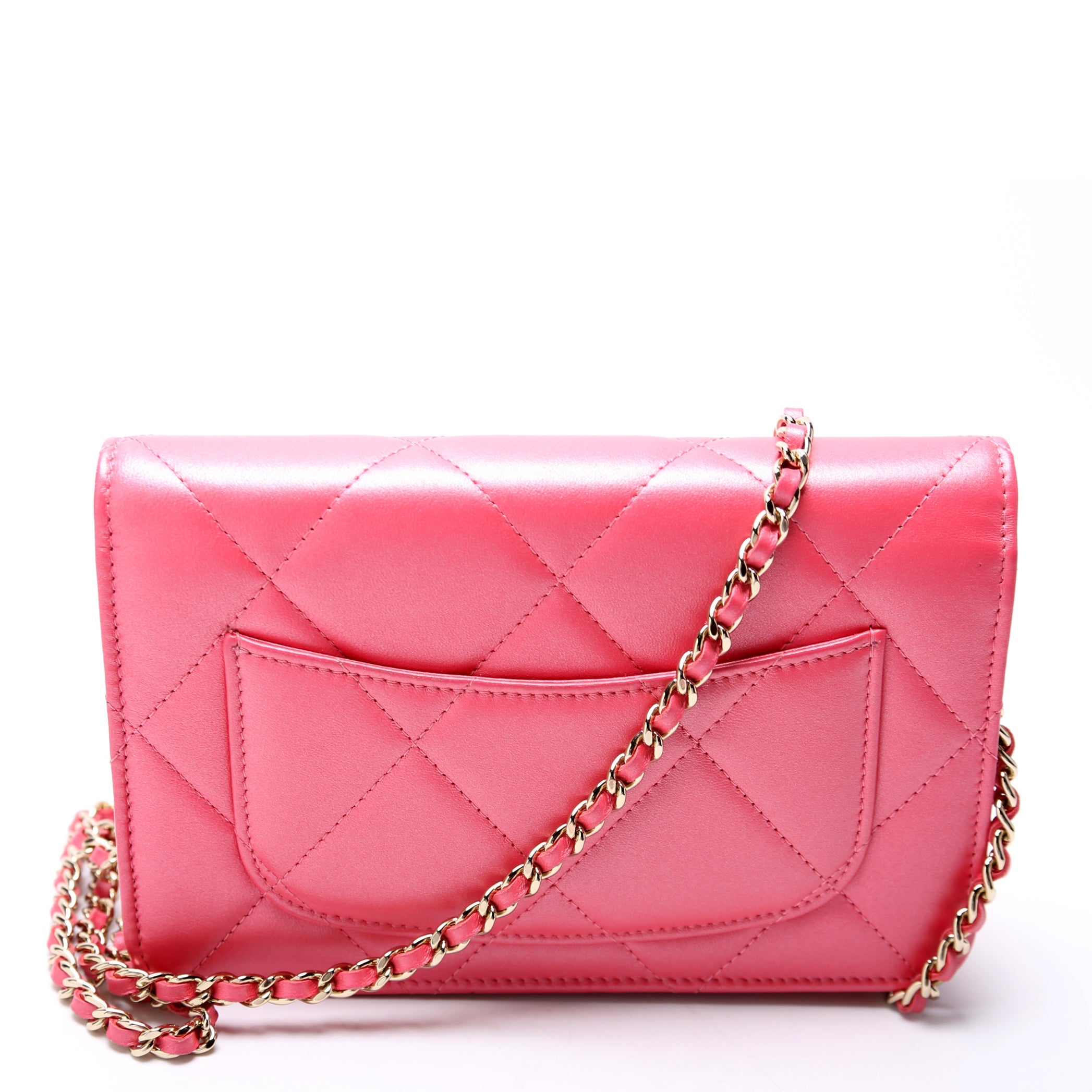 WOC Pearl CC Lambskin Pink