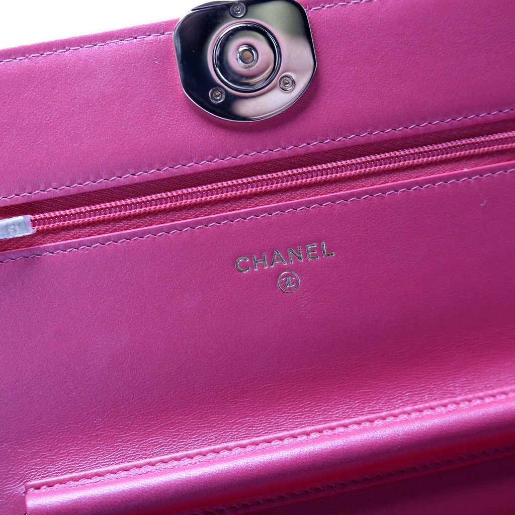 WOC Pearl CC Lambskin Pink