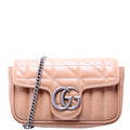 476433 Marmont Aria Super Mini Flap Tan