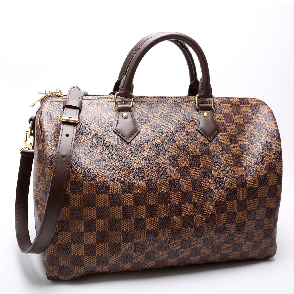 Speedy 35 Bandouliere Damier Ebene