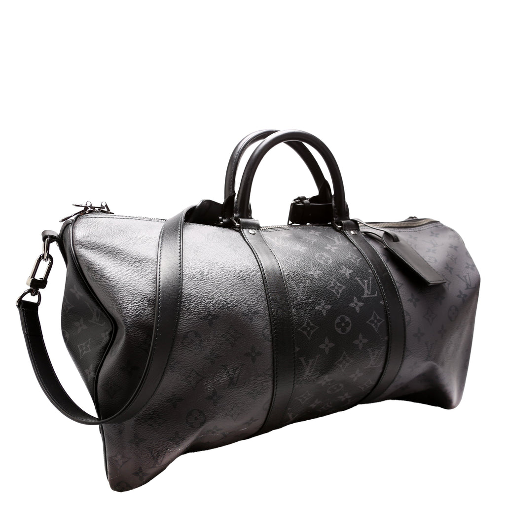 Keepall 50 Bandouliere Reverse Monogram Eclipse