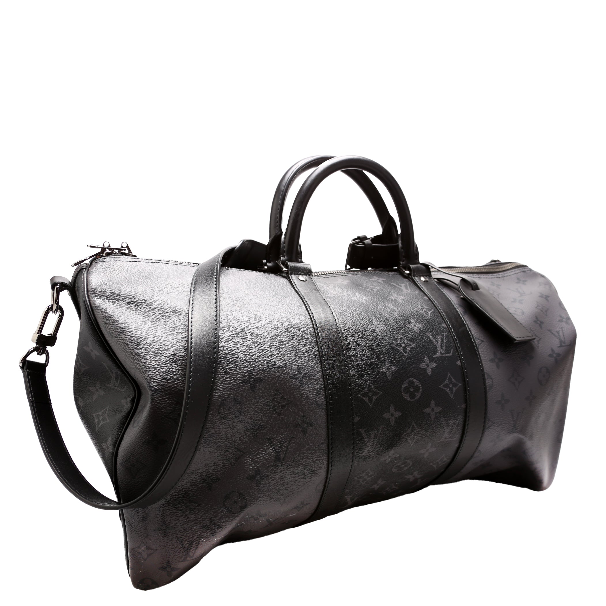 Keepall 50 Bandouliere Reverse Monogram Eclipse