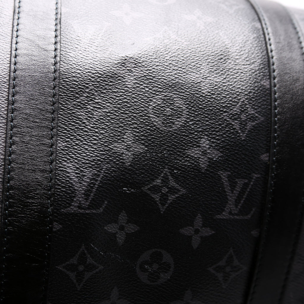 Keepall 50 Bandouliere Reverse Monogram Eclipse