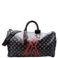 Keepall 50 Bandouliere Upside Down Monogram Navy
