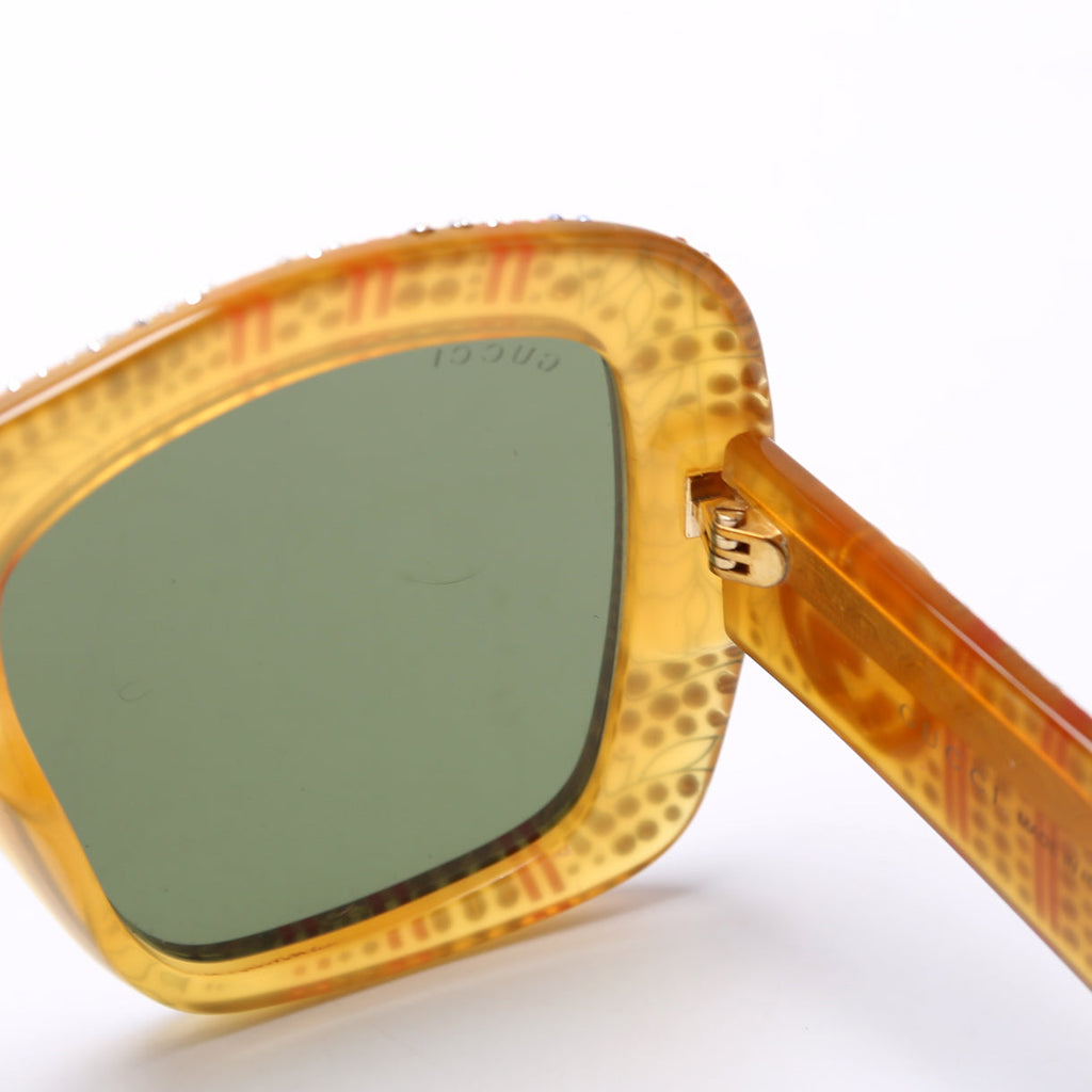 GG0498S Hollywood Forever Sunglasses Yellow/Multicolor