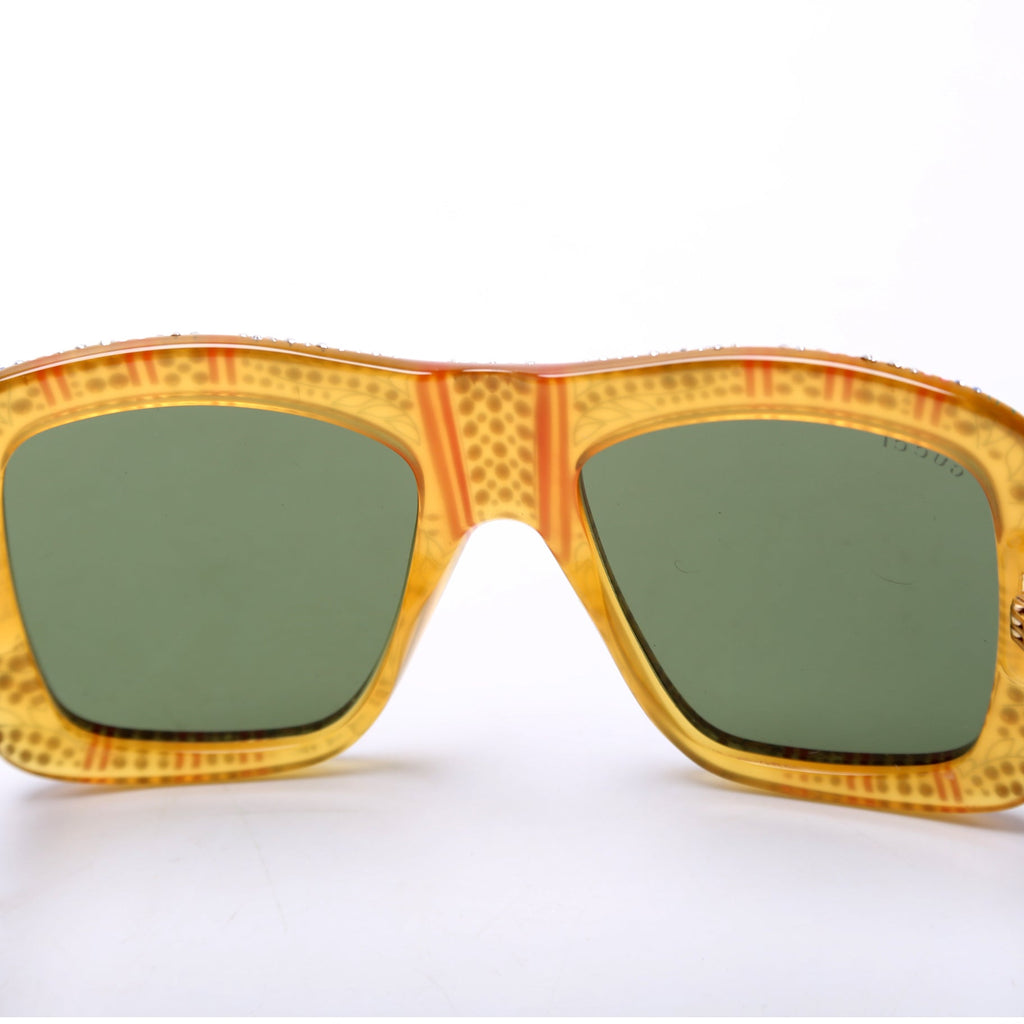 GG0498S Hollywood Forever Sunglasses Yellow/Multicolor