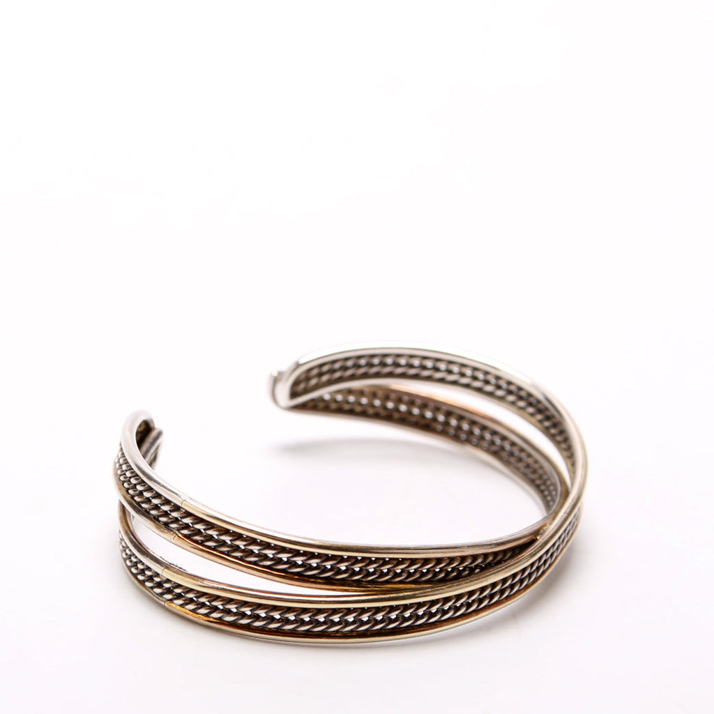 Origami Cuff Bracelet 750/925