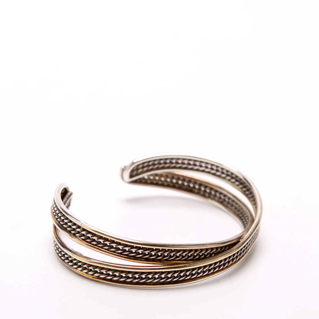 Origami Cuff Bracelet 750/925