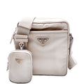 Prada 2VH112 Re-Nylon/Saffiano Leather Shoulder Gold