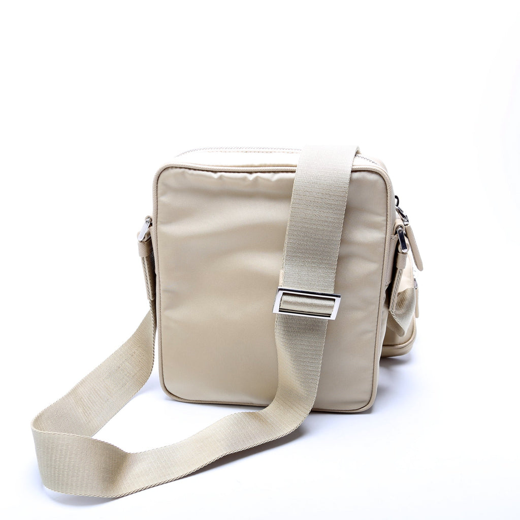 Prada 2VH112 Re-Nylon/Saffiano Leather Shoulder Gold