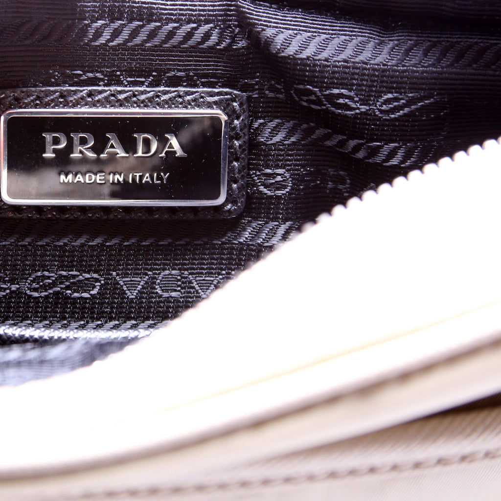 Prada 2VH112 Re-Nylon/Saffiano Leather Shoulder Gold