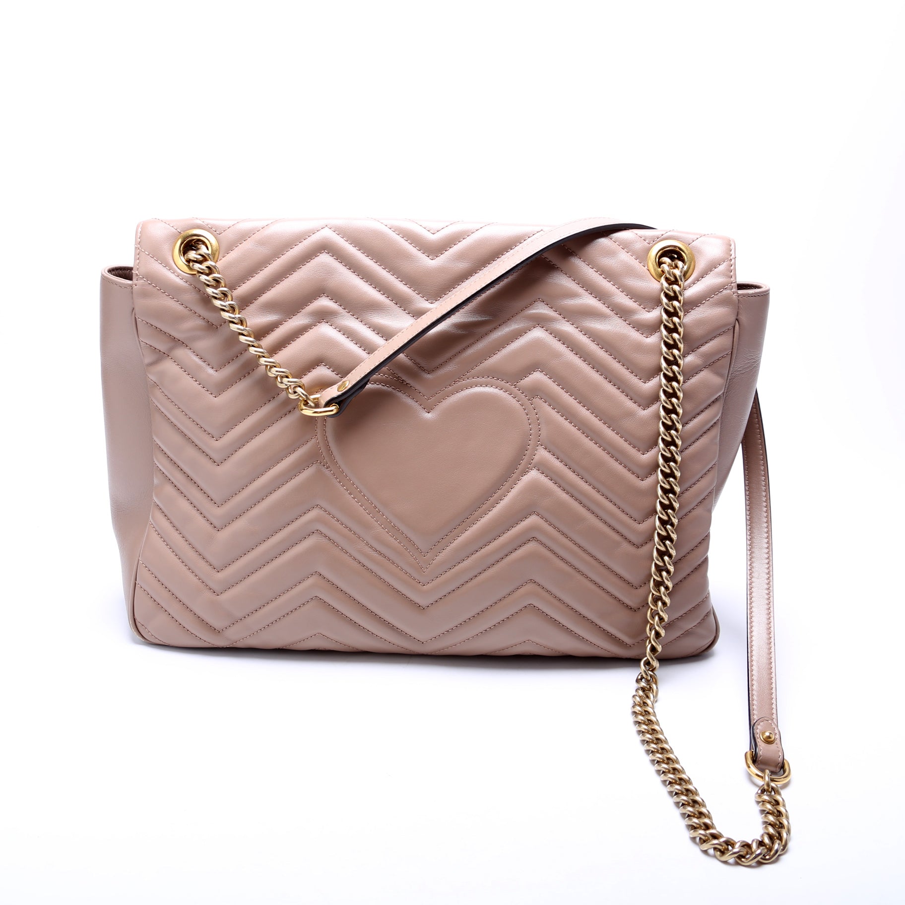 Gucci 498090 Marmont Large Nude