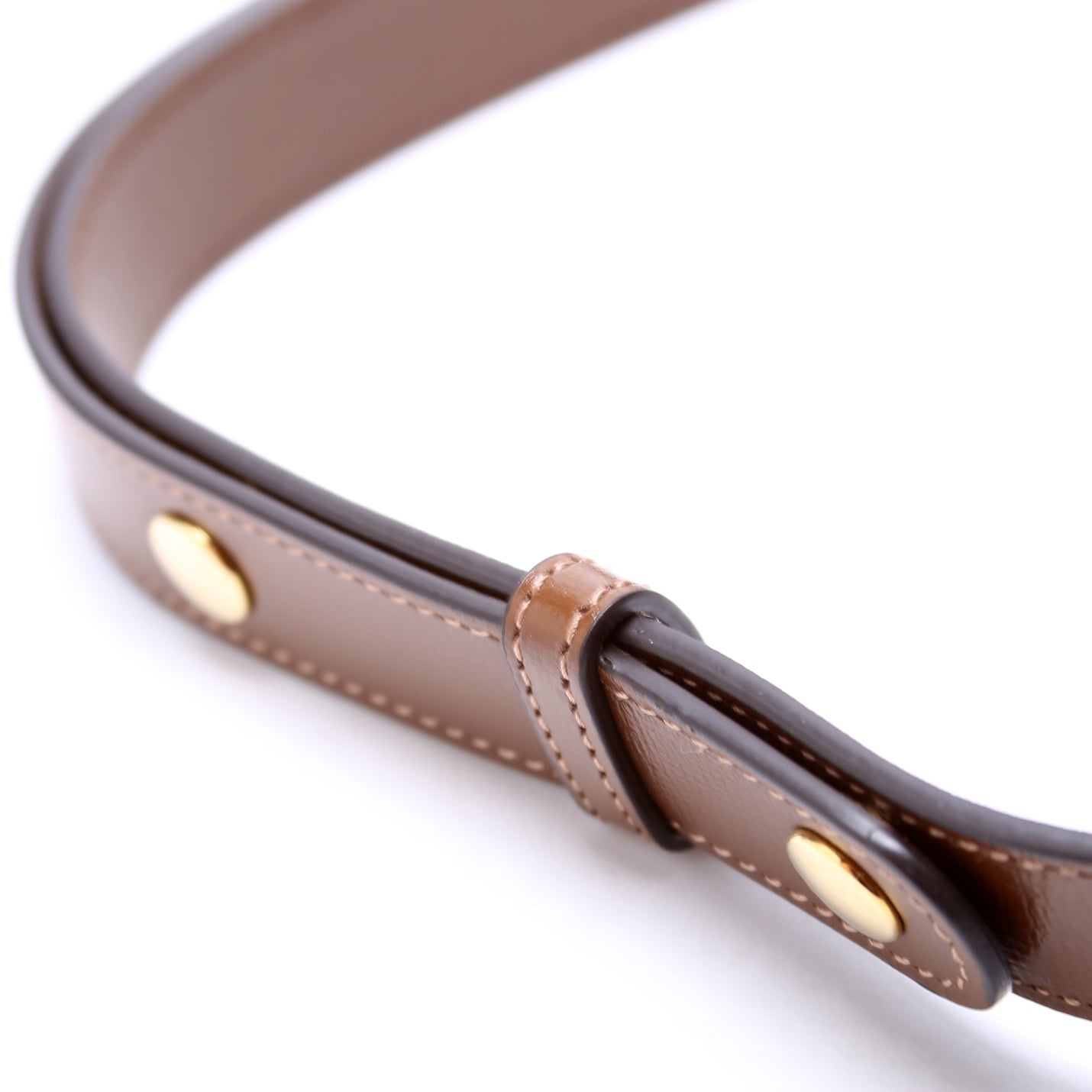760191 Horsebit 1955 GG Supreme Mini Rounded Bag Brown
