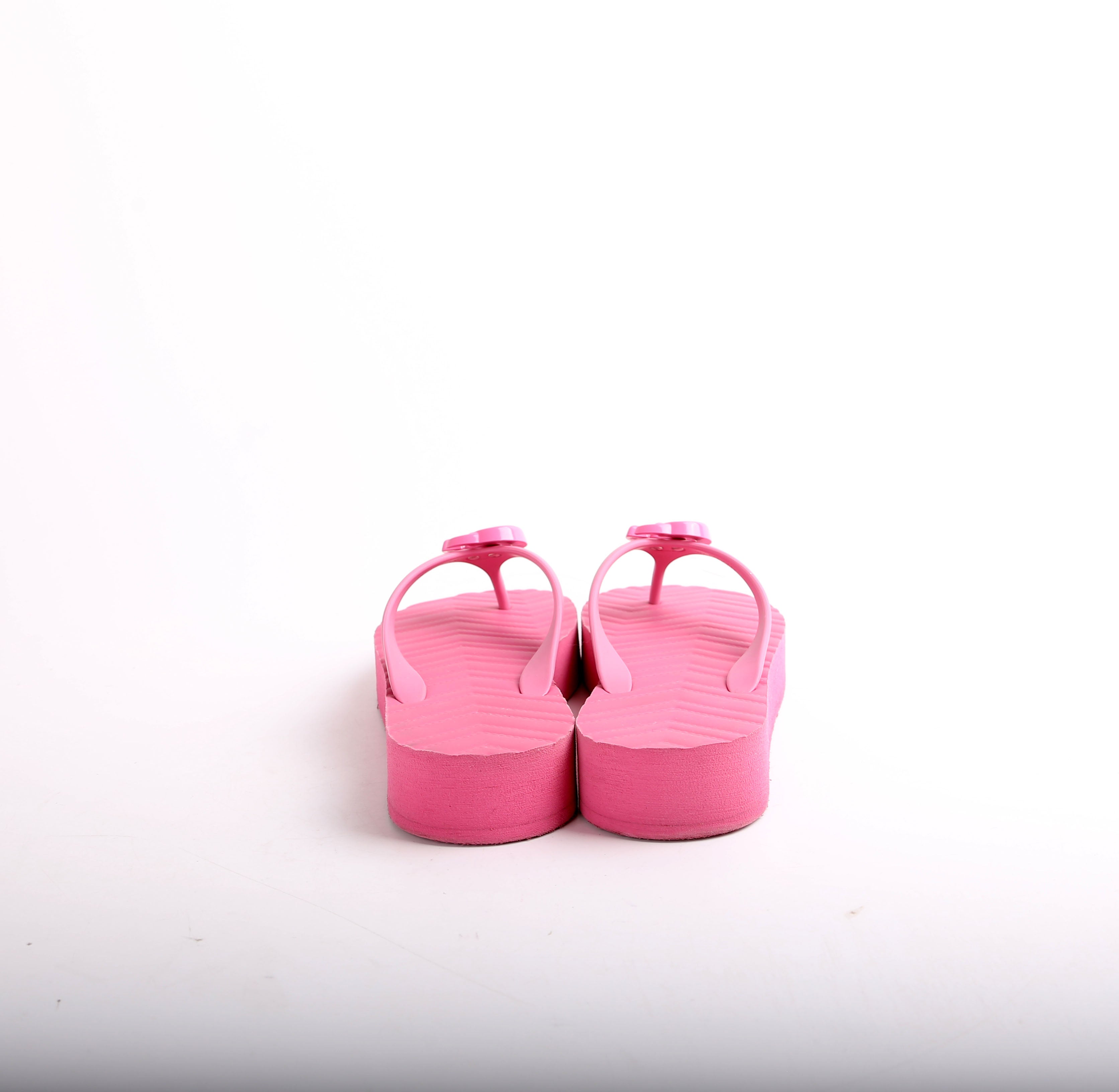 Gucci Marmont GG Logo Flip Flops Size 38