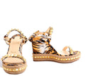 Pyraclou 100MM Sandal Wedges Size 37