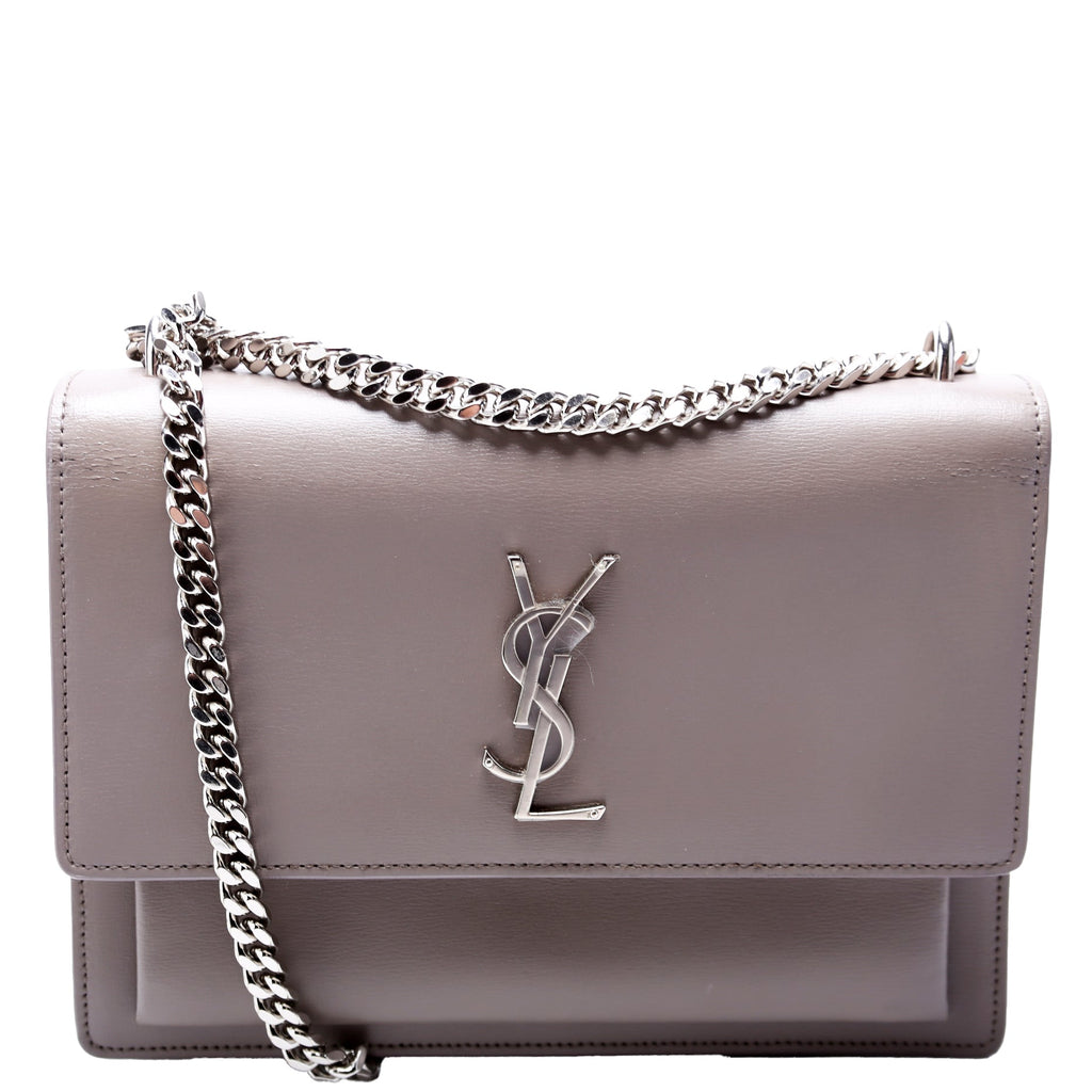 Sunset Medium Smooth Leather Grey