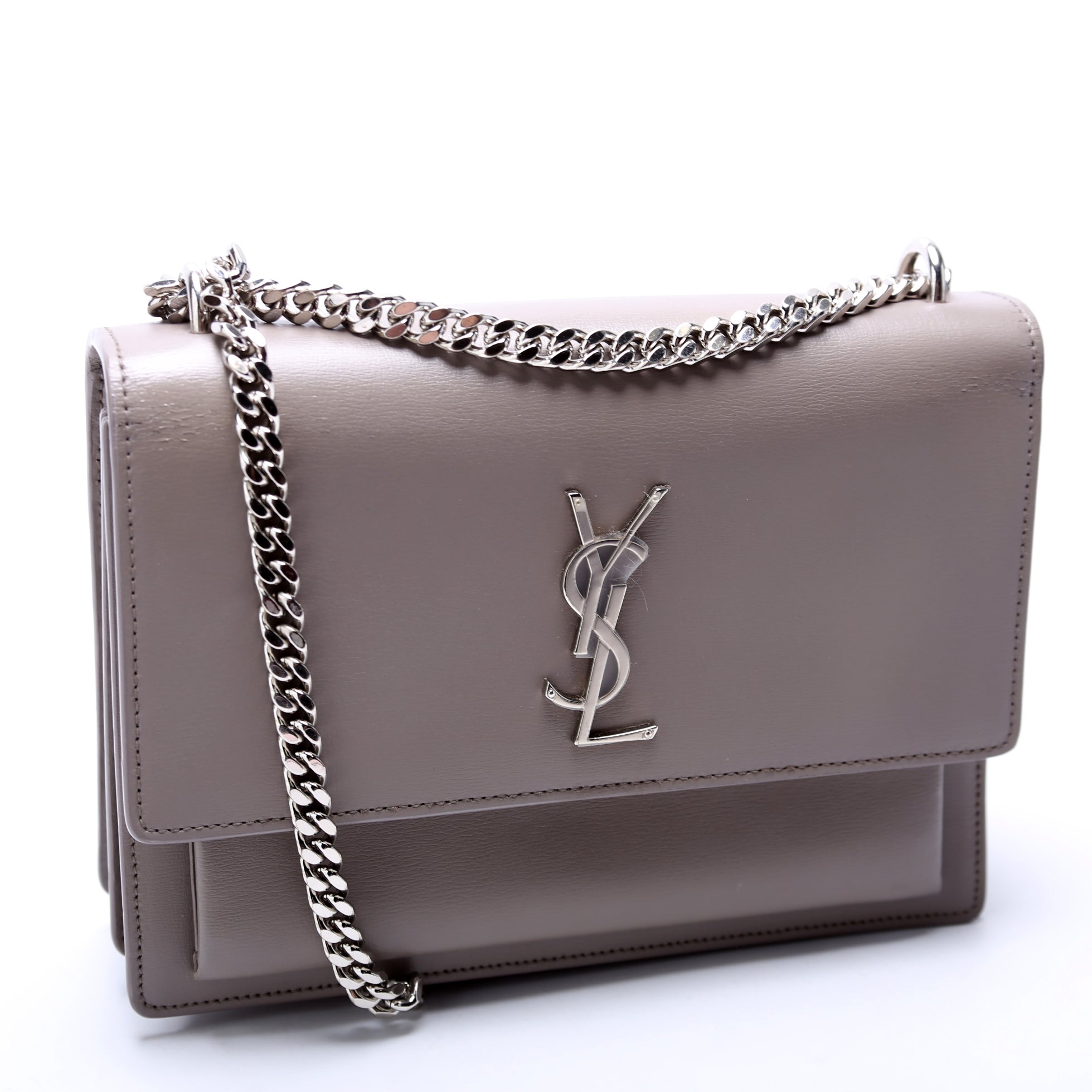 Sunset Medium Smooth Leather Grey